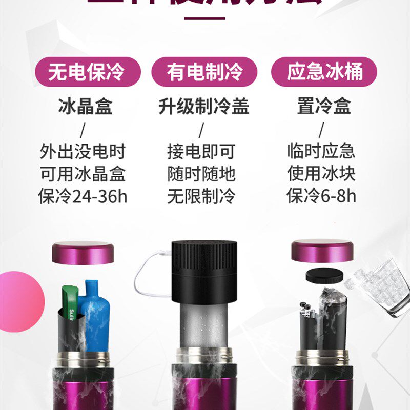 胰岛素冷藏盒便携式旅行车载小冰箱小型迷你药品随身制冷专用USB