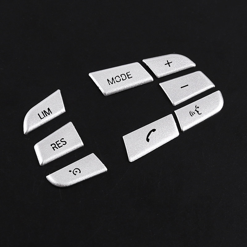 适用宝马5系GT7系方向盘按键装饰贴F10F11520li523li内饰改装配件
