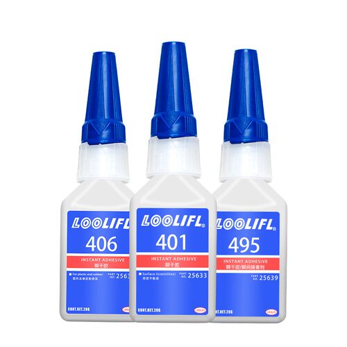 LOOLIFL乐秦401万能胶水鞋厂粘鞋修鞋专用胶强力补鞋胶406瞬干胶