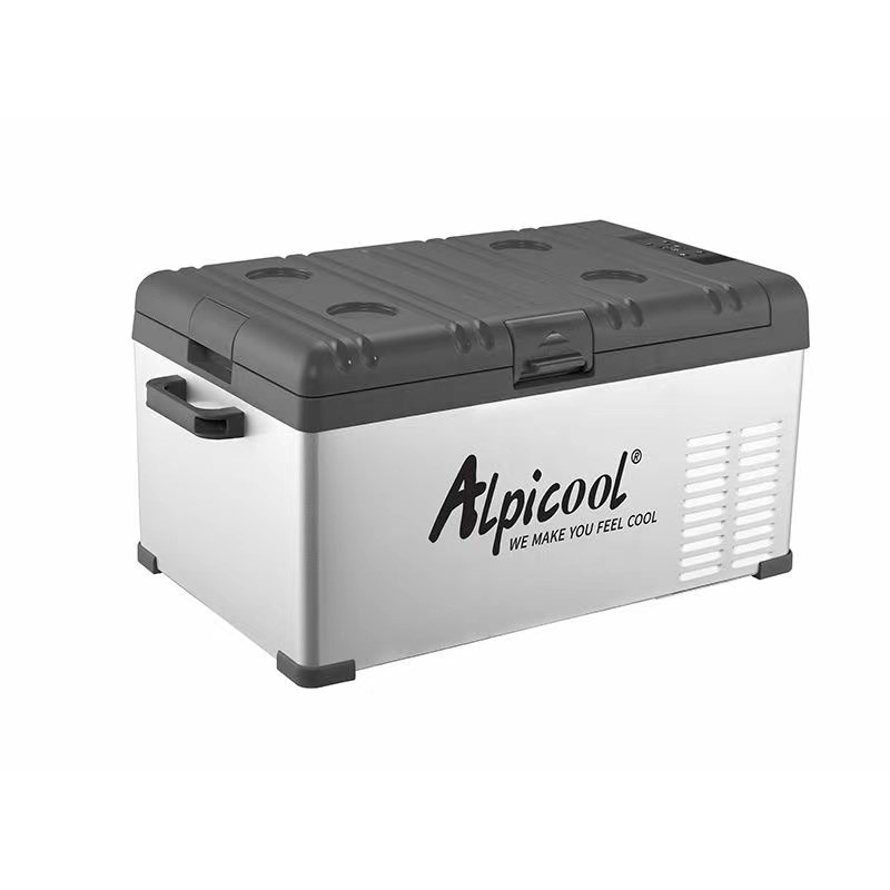 冰虎2024新款车载冰箱压缩机制冷12V24V车家两用冷冻冷藏轿车货车