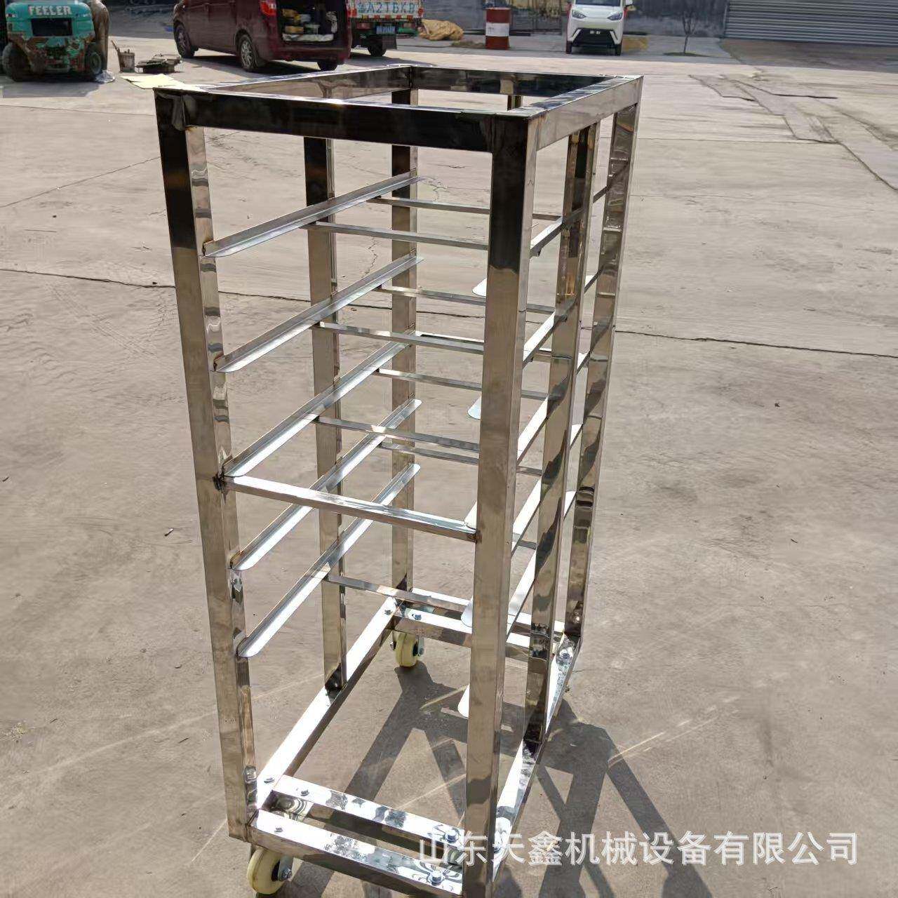 食品转运车车间周转车商用食品推车304不锈钢推车