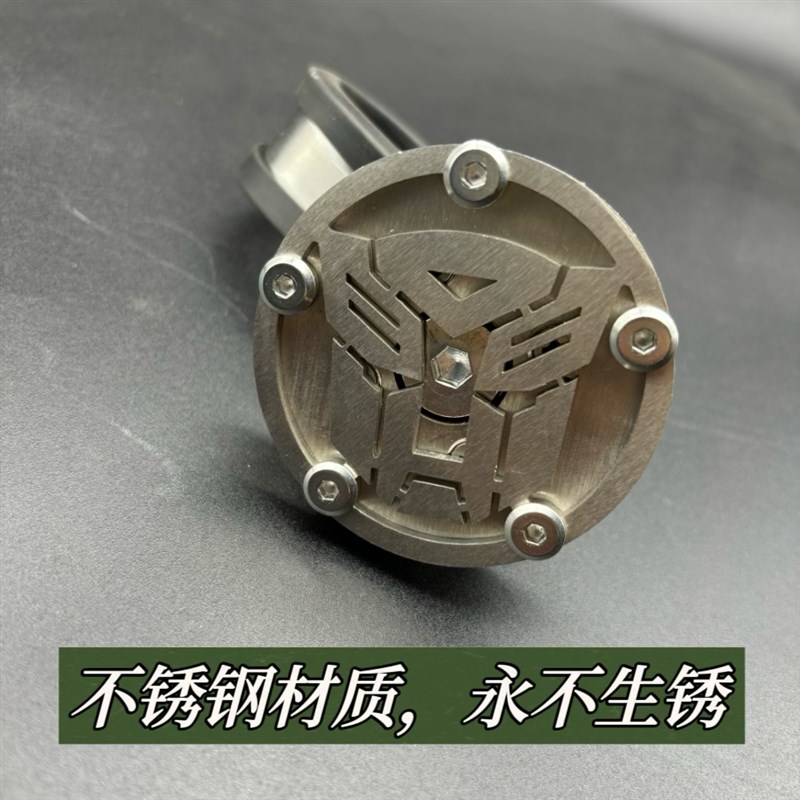 汽车方向盘助力器DEC不锈钢方向盘解压陀螺仪单手转向神器助力球
