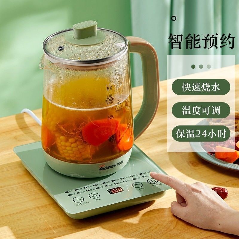 出口110v电炖盅养生壶多功能全自动花茶壶办公室智能预约煮茶神器