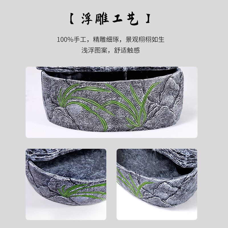 鱼缸客厅小型一体免换水2022新款桌面缸古法养鱼小金鱼缸流水摆件