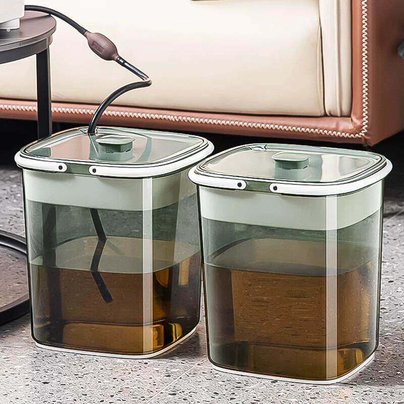 茶水桶废水桶喝茶水桶垃圾桶茶桌透明接排水桶茶桶茶渣桶特大容量