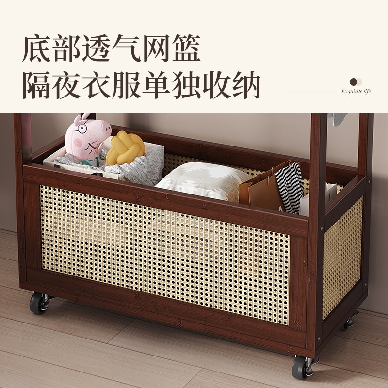 入户门可移动挂衣架落地卧室放脱下的衣服衣帽架房间挂衣服的架子