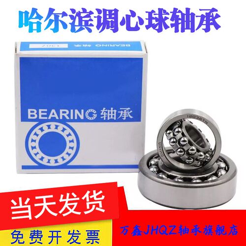 哈尔滨双排调心球轴承1300 1301 1302 1303 1304 1305 1306/ATN/K