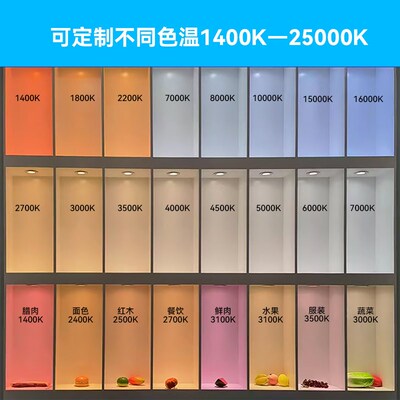 定制射灯简灯筒灯红外人体感应商用工程12V24V110V低压3500k2700k