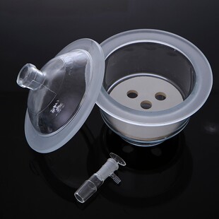 实验室干燥器玻璃干燥器150mm180mm300mm规格全白色棕色干燥器