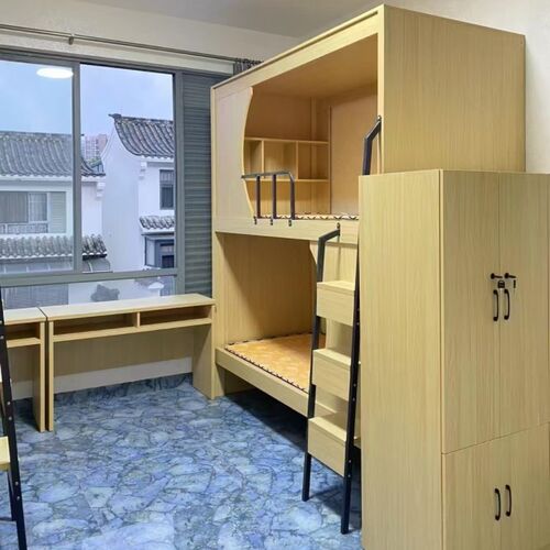 太空舱上下床青旅民宿学生双层床公寓宿舍高低成人电竞酒店上下铺