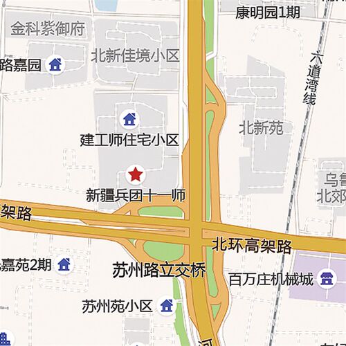 2025新款乌鲁木齐市行政地图办公室挂图高清防水墙壁装饰实物定制
