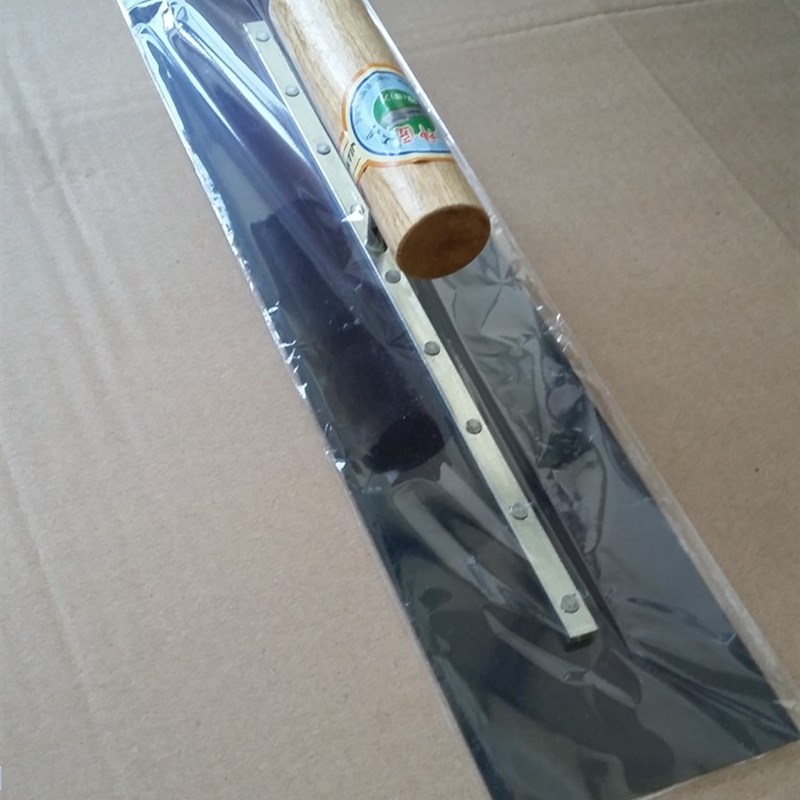 神匠环氧地坪自流平工具镘刀锯齿平口推刮刀抹泥腻子批3040CM包邮