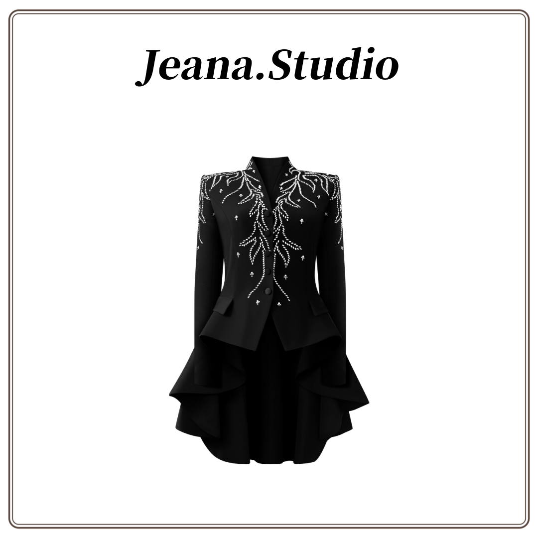 【Jeana.studio】轻奢伯爵夫人燕尾服系列西装西服外套XF-6-3