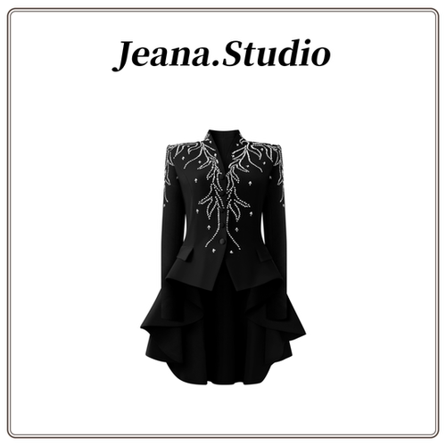【Jeana.studio】轻奢伯爵夫人燕尾服系列西装西服外套XF-6-3