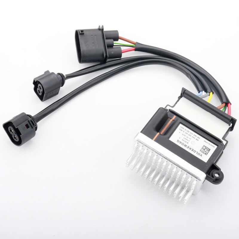 适用奥迪A4L B8 A6L C6 C7 Q5A5电子风扇控制器模块 电子扇继电器