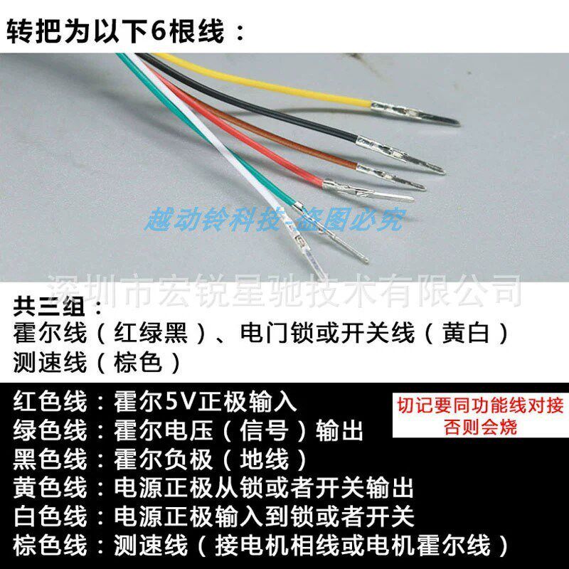 电动车智能转把油门调速把手 36V48V60V锂电池速度里程电压显示