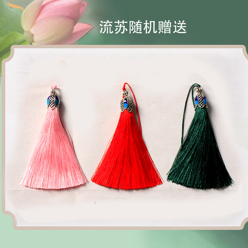 天然绿檀木梳镜组合套装迷你复古风小圆镜子雕花网红随身化妆梳镜
