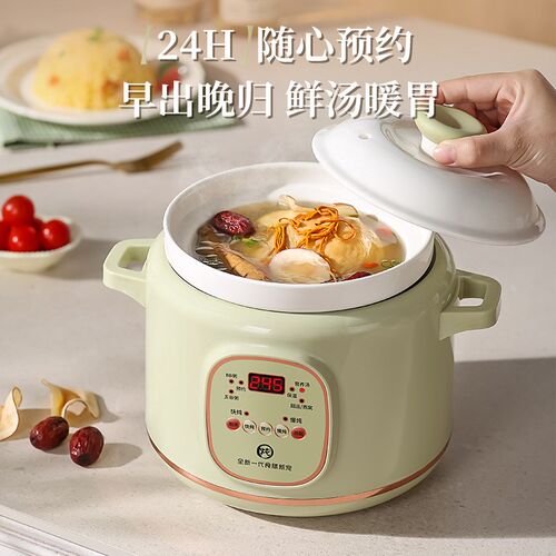 【小电研究所】陶瓷电炖锅家用小型白瓷养生锅电炖盅砂锅迷你