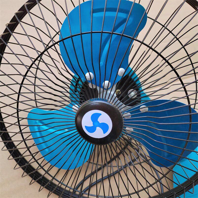 可摇头金属工程风扇24V12V车载电风扇挖掘机铲叉车强力10寸夹子