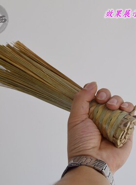天然竹编锅刷竹刷子厨房刷锅神器洗锅不粘油长柄清洁铁锅刷把家用