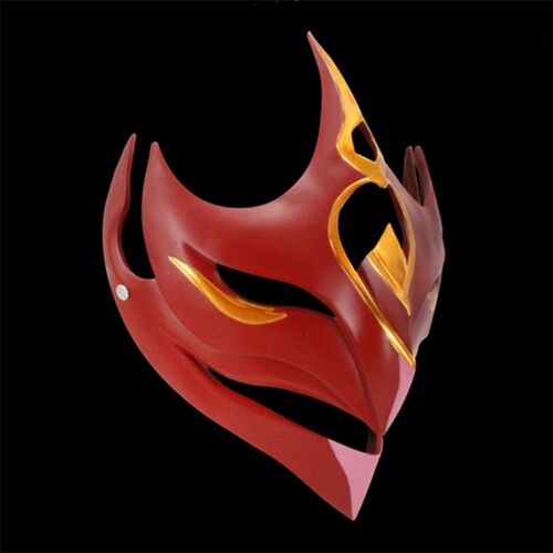 新款水角色原神护法达达利亚面具神樱降魔大圣魈cos面罩万圣节道