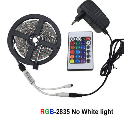 LED七彩灯带套装12V5050RGB灯条变色软灯条渐变呼吸光带家装吊顶