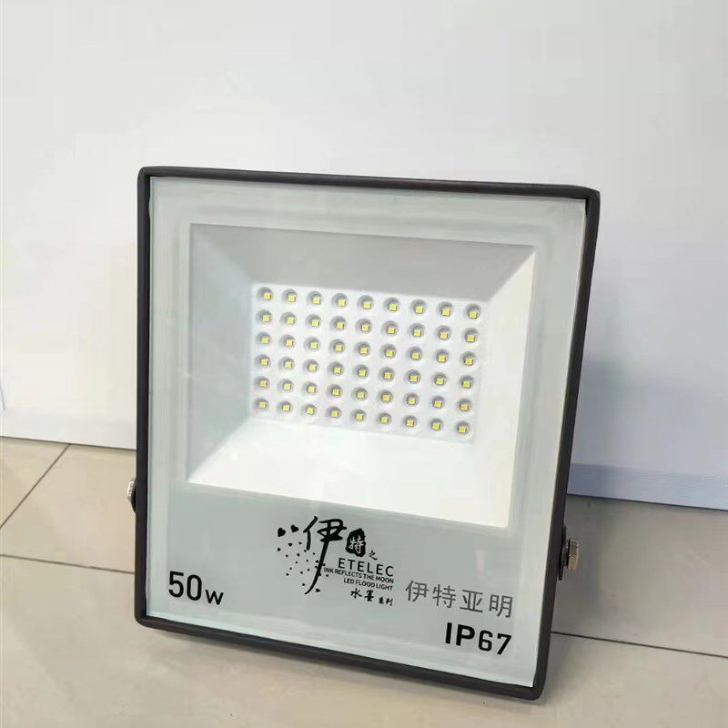 户外雀圣伊特水墨江南led投光灯家用50w100w200w防水工地足功率