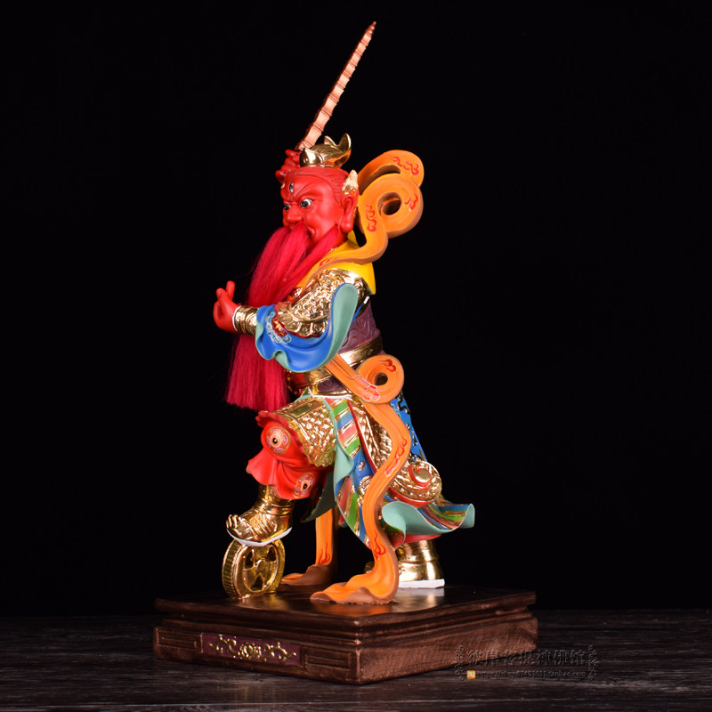 12/16寸王天君神像王灵官爷王善隆恩真君神像工艺品摆件新品