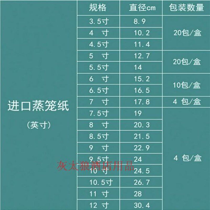 包邮圆形蒸笼纸不粘纸小笼包纸垫包子纸不粘蒸馒头纸笼屉纸8000张