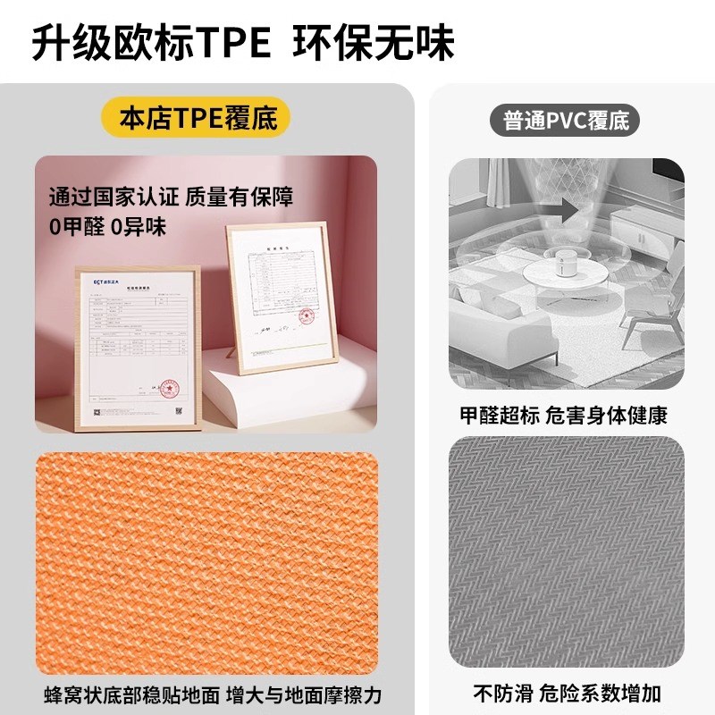 宠物地垫防水防尿防撕咬围栏睡觉用四季通用地毯防滑耐脏猫狗垫子