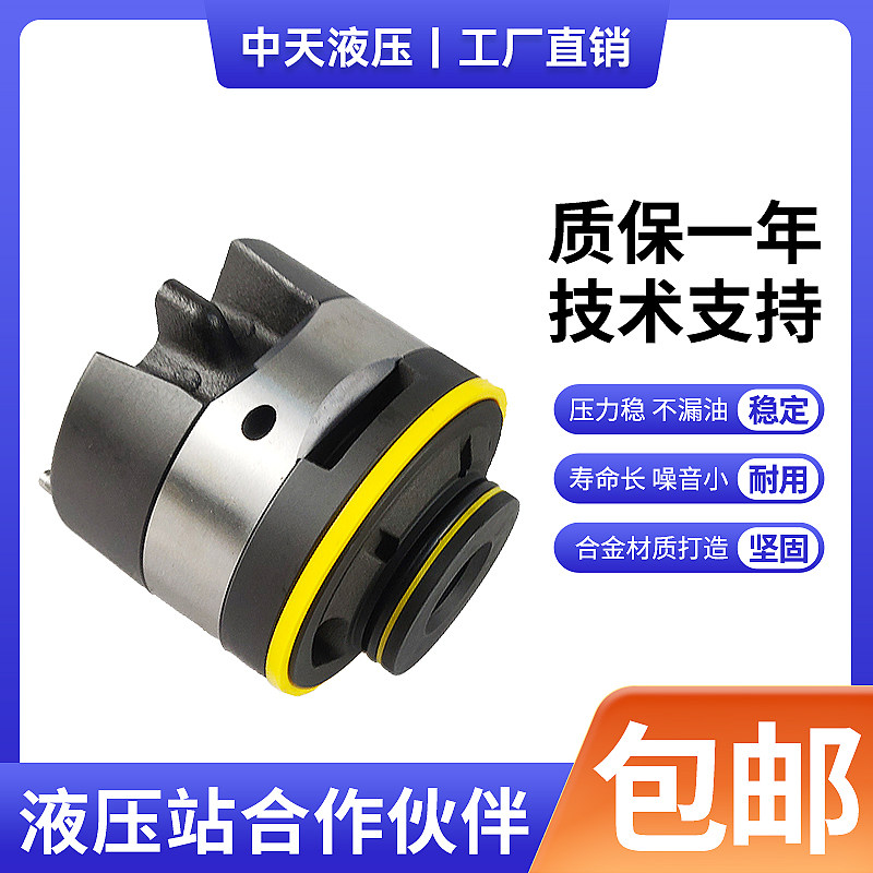 液压泵芯20V-8A/9A/11A/12A/14A 2520V 3520V 4520V叶片泵配件