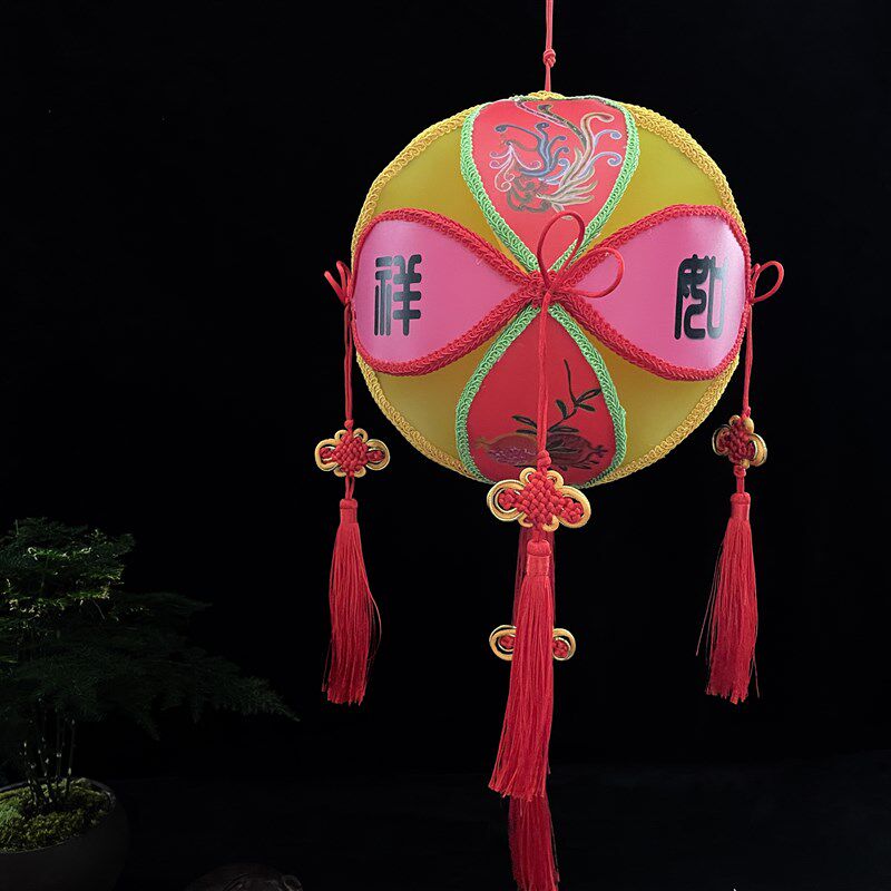 绣蕴坊广西靖西 绣蕴坊绣球 手工绣球灯 舞蹈绣球