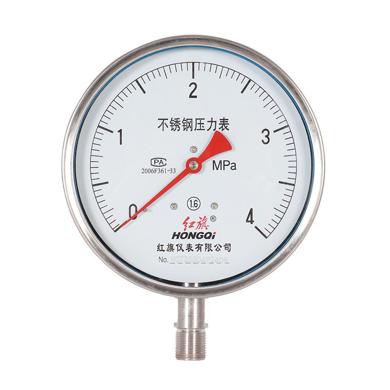 不锈钢压力表 Y150BF YN150不锈钢耐震压力表 高温 耐腐蚀 氨用