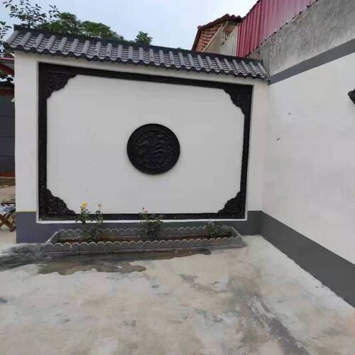 角花大全荷花牡丹影壁墙装饰配件农村庭院墙面新中式仿古建材装饰