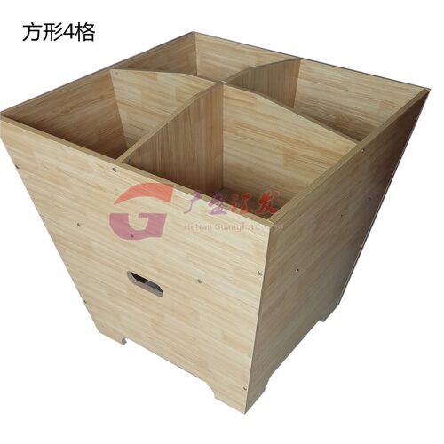超市木制方形米斗米堆头米粮桶米架杂粮茶叶干果糖果展示架柜子