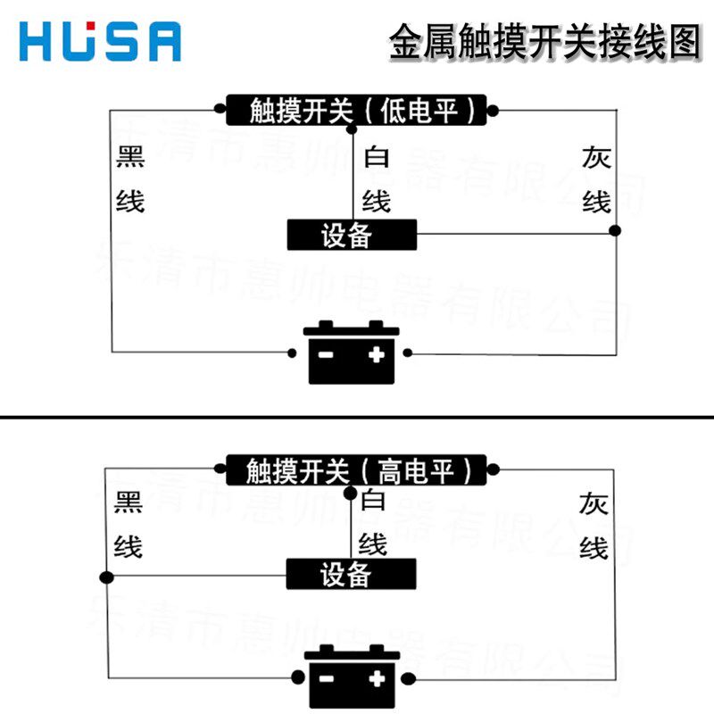 金属触碰式开关按钮16/19/22/30MM不锈钢感应点动延时自锁复位带