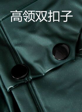 牛筋单层雨衣单件褂子防暴雨不渗水加厚骑行外卖农用工程耐用男女