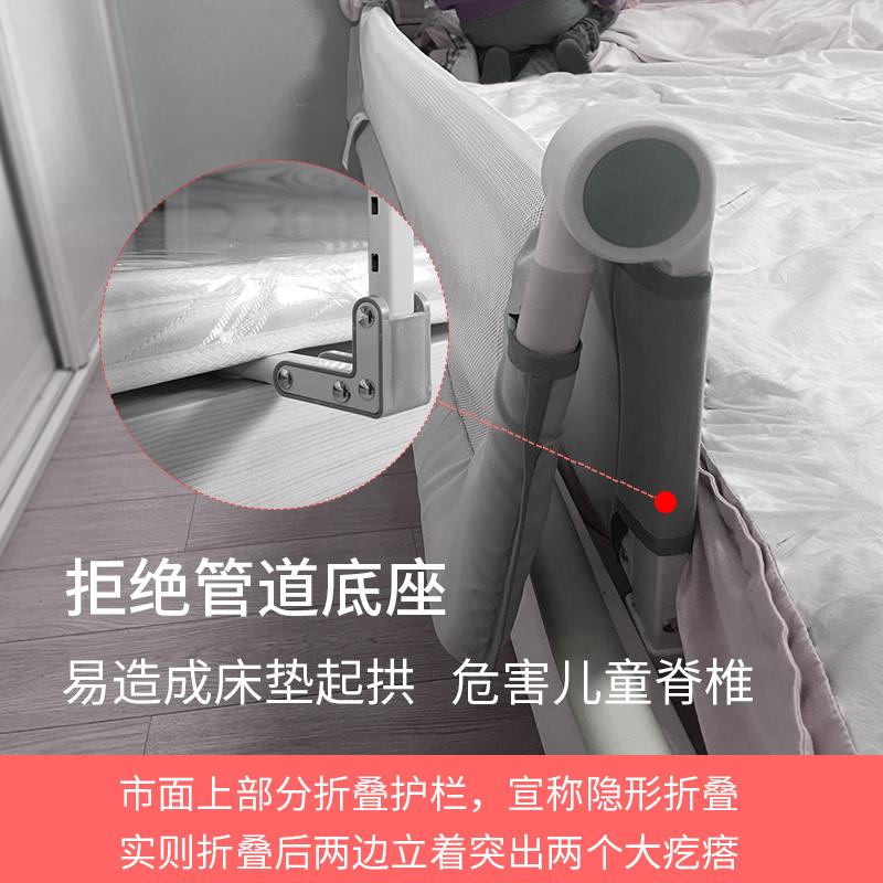 莱旺家儿童防掉床神器可折叠床围栏护栏大童床边床挡单边防摔床围图片