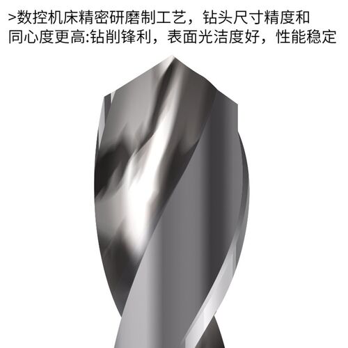 500mm高速钢6542加长不锈钢钻头钢板打孔锥柄麻花钻头专打金属