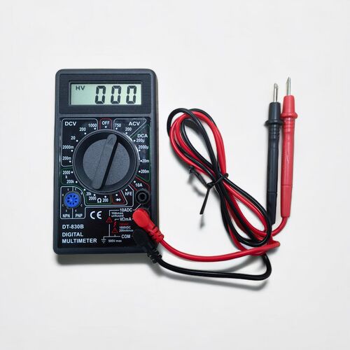 DT830B数字万用表小型家用维修电工电流表高精度电压万用表