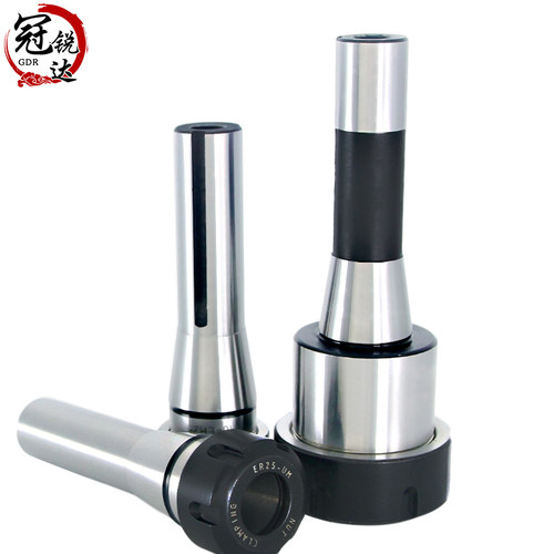 炮塔铣床专用刀杆R8-ER32铣床刀柄铣夹头夹套R8筒夹公制英制7/16