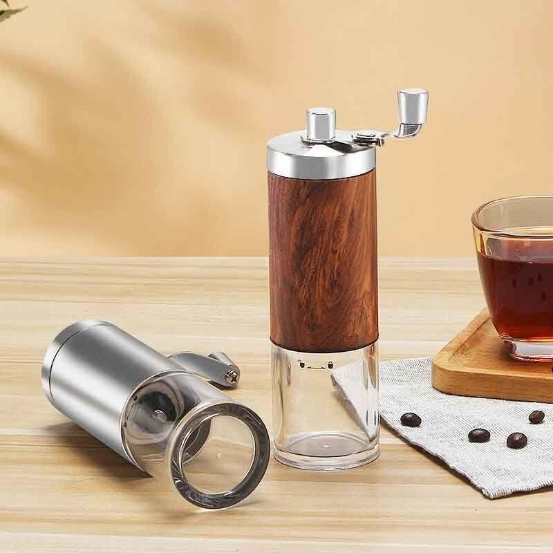 手磨咖啡机小型手摇研咖啡豆研磨机家用便携式可水洗咖啡磨豆机器
