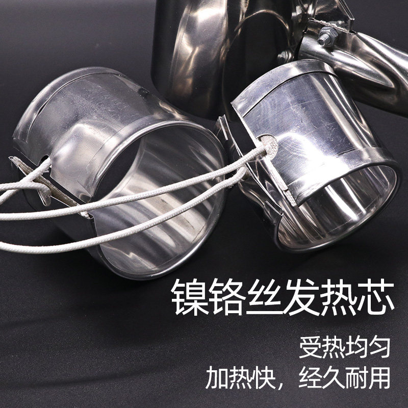 直柄手持锡锅大功率500w小型锡炉电烫锡熔锡炉小焊锡炉电工焊锡锅