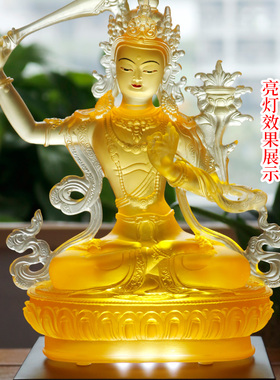 禅悦佛艺 LED光源长方形 椭圆形灯光木底座 琉璃佛像摆件专用底座