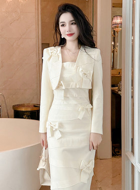 时尚百搭开衫西服短外套女2025新款通勤休闲小众气质显瘦长袖上衣