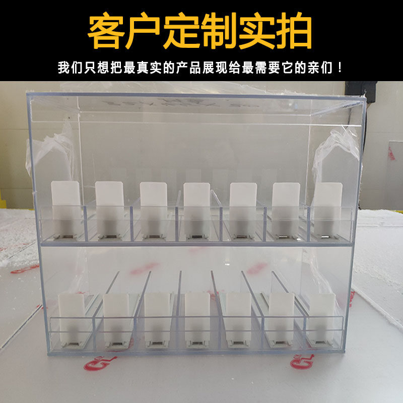 广东省斜坡式烟架超市货架烟草展示架柜香菸便利店售烟柜定制包邮