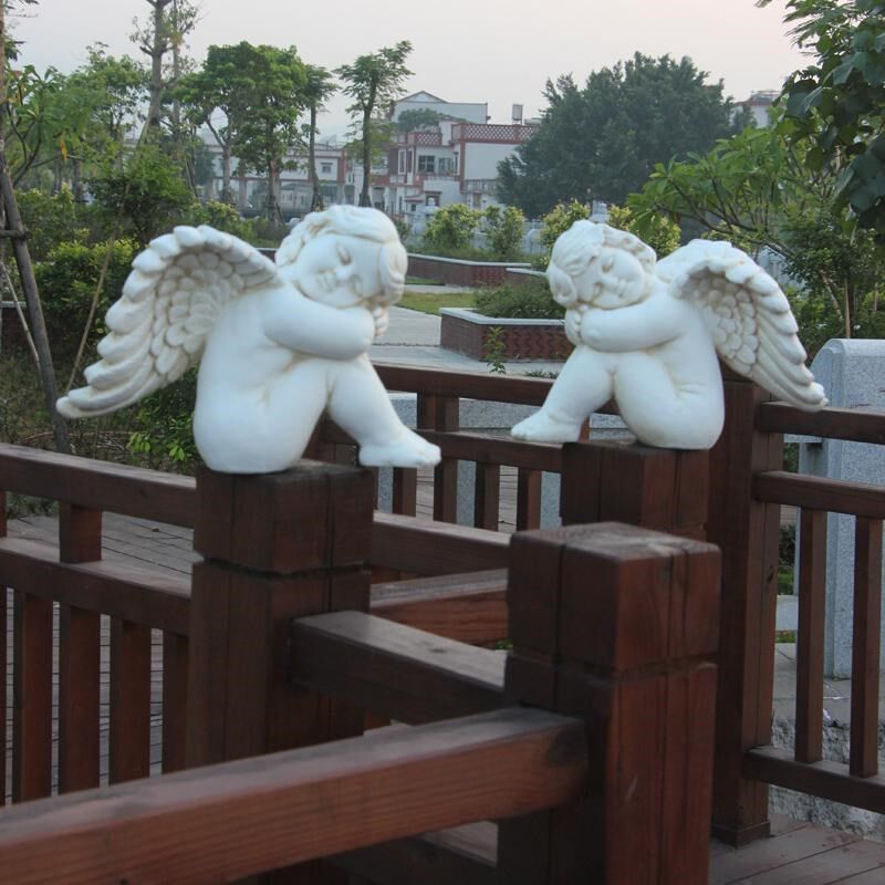 欧式花园庭院阳台婚庆装饰丘比特小天使人物景观雕塑户外创意摆件
