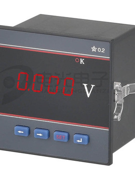 CD194I-AX1智能数显电流表AC0-5A可调 PA1941-AX1单相电流表68X68