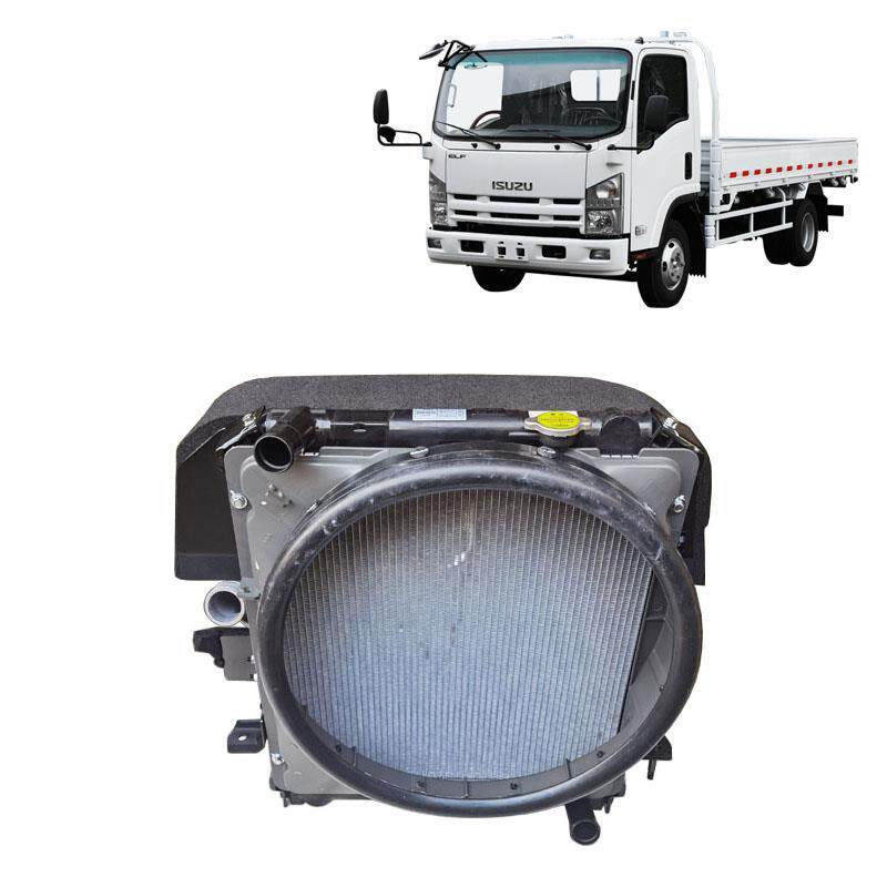 五十铃庆铃600P KV100 KV600发动机水箱总成散热器带中冷原厂配件