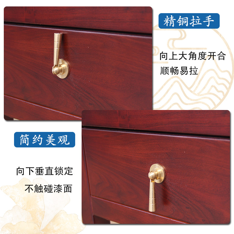 实木花架新中式室内置物架简约木质盆景架电话桌盆景架鱼缸架电话